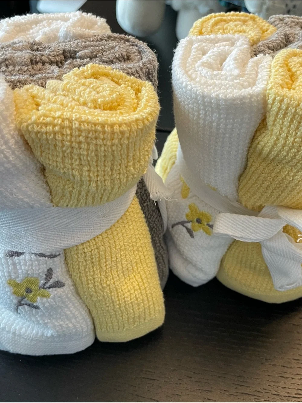 Embroidered Floral complete bathroom set